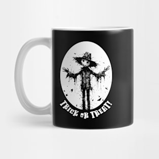 Halloween Trick Or Treat Scarecrow Mug